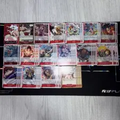 ワンピースカードゲーム　白ひげ海賊団　op-17 赤デッキパーツ