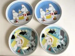 ムーミン 子ども用陶器プレート 4枚セット　マクドナルド