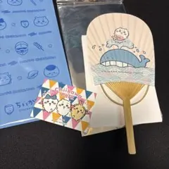 ちいかわ もぐもぐ本舗川越店 ノベルティ ミニうちわ おまけ付き
