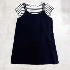 SHOO・LA・RUE 半袖Tシャツ キャミワンピ セット 110 シューラルーのサムネイル