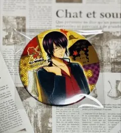 銀魂 高杉 3Z 修学旅行 75mm缶バッジ