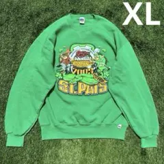 ノートルダム大学 スウェット トレーナー 発泡プリント アメリカ製 80s 
