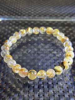 天然石 太陽放射ルチルクォーツ