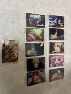 僕のヒーローアカデミア キャラクターカードセット　ウエハース4