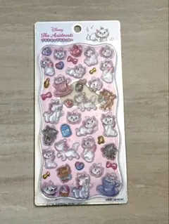 【正規品】Disney マリーちゃん　プチドロップステッカー