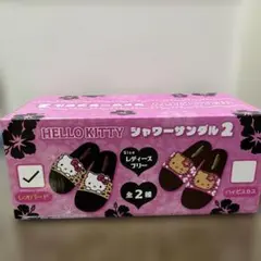 Hello Kitty シャワーサンダル2 レオパード レディースのサムネイル