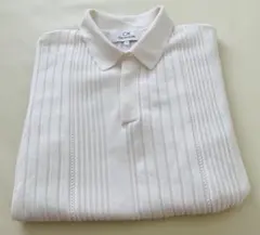 ☆CALVIN KLEIN☆ホワイト⭐︎ポロシャツ⭐︎M