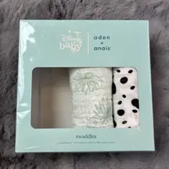 Disney aden + anais おくるみブランケット2枚セット