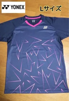 美品　YONEX テニスウェア Lサイズ ネイビー