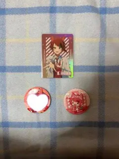すとぷり　莉犬くん　缶バッチ　メタルカード