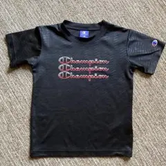 Champion ブラック Tシャツ 130のサムネイル