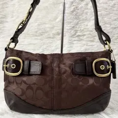 【未使用級】COACH コーチ ワンショルダー シグネチャー レガシー 2way