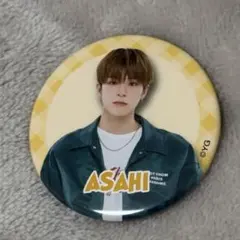 treasure はぴだんぶいコラボカフェ アサヒ 缶バッジ