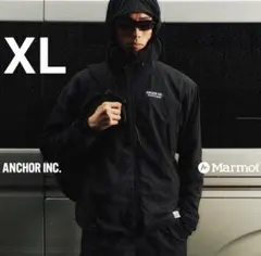 激レア marmot コラボ BOLD LOGO GUILD JACKET XLのサムネイル