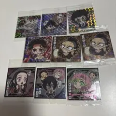 鬼滅の刃シールウエハース 9枚まとめ売り
