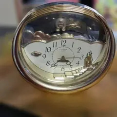 CITIZEN　カボチャの馬車 置時計