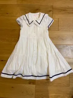 メゾピアノ130センチセーラーワンピース