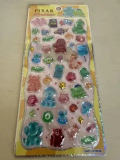 【正規品】ディズニー　プチドロップステッカー ピクサーキャンディ　カミオジャパン