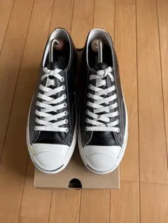 CONVERSE JACK PURCELL ★1B985★ブラック レザー
