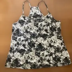 Route 66 タイダイ柄キャミソール　白　黒　L〜ＸＬ　フリーサイズ