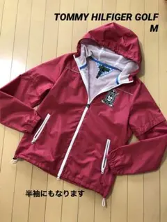 TOMMY HILFIGER GOLF 半袖にもなるアウターM レディース