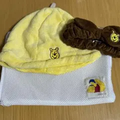 ディズニー くまのプーさん サウナハット ヘアバンド
