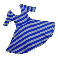 【フォーエバー21】ボーダーチュニックカットソーM Forever21のサムネイル