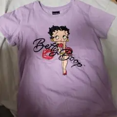ベティちゃん　ベティ・ブープ Tシャツ 紫　美品　150cm