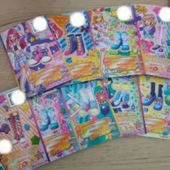 アイカツスターズ　トレカ　ポップ　シューズ　まとめ売り