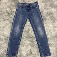 DURER デニムパンツ ダメージ加工 ブルー Mサイズのサムネイル