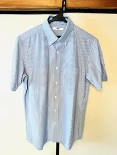 メンズ　半袖　【ボタンダウンシャツ】 ユニクロ