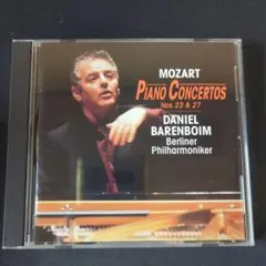 モーツァルト『ピアノ協奏曲第23番＆27番』 BARENBOIM 指揮&ピアノ