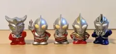 5.2cm指人形 ウルトラマン•帰ってきたウルトラマン•レオ•ガイア•アグル