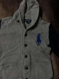 Polo Ralph Lauren フード付きカーディガン M
