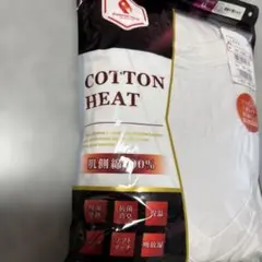 新品未使用　定価1749円COTTON HEAT 長袖Vネックシャツ Tシャツ