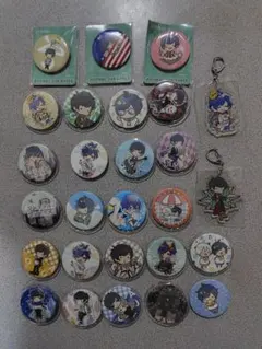 そらる＆まふまふキャラクター缶バッジセット 約27個+キーホルダー