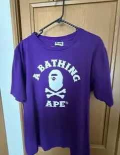 A BATHING APE Tシャツ M パープルのサムネイル