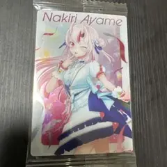 百鬼あやめ　ホロライブウエハース3カード