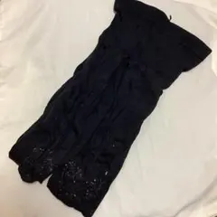 掃除用 タイツ 黒 ブラック 中古