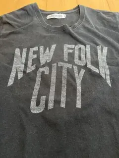 NEW FOLK CITY Tシャツ 黒DISCOVEREDディスカバードのサムネイル