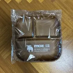 moz 木目スクエアワンプレート L ブラウン　3点セットのサムネイル