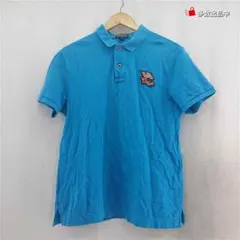 Polo Jeans Company ポロシャツ ブルー サイズＬ メンズ