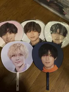 アイドル うちわ 6枚セット 未使用