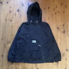 週末割引中ダブルジップアップパーカー キッズ160