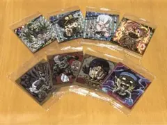 ジョジョの奇妙な冒険ウエハースシール　３部　８枚セット　空条承太郎