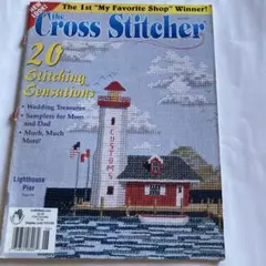 Cross Sticherクロステッチ刺繍雑誌June2003洋書