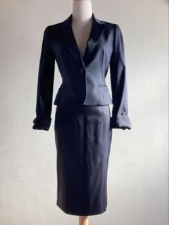 STRAWBERRY FIELDSブラックスーツセット ジャケットとスカート