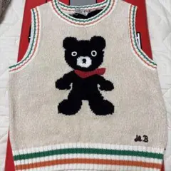 ミキハウス　ダブルビベスト