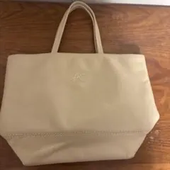 キタムラ　トートバッグ　アイボリー