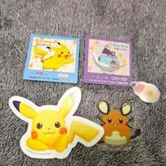 ポケモン ステッカー アクリルキーホルダーセット
